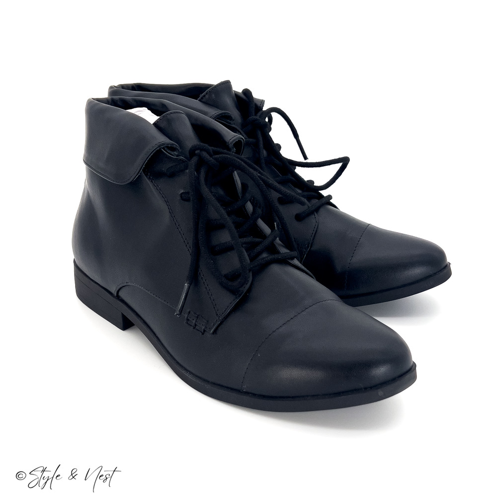 London Fog Ankle Booties Crissy Whimsical Ren Faire Storybook Boots Size 9